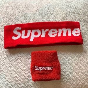 Supreme headband and wristband